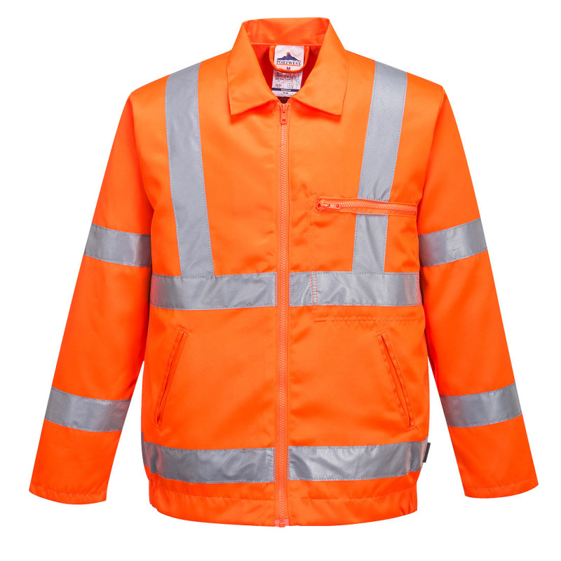 Portwest RT40 — Hi-Vis Poly-cotton Jacket