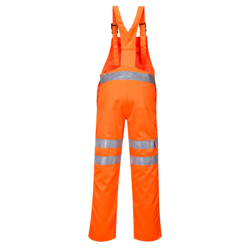 Portwest RT43 - Hi-Vis Bib & Brace RIS - Orange - R