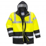 Portwest Contrast Hi-Vis Two Tones Waterproof Traffic Jacket S466