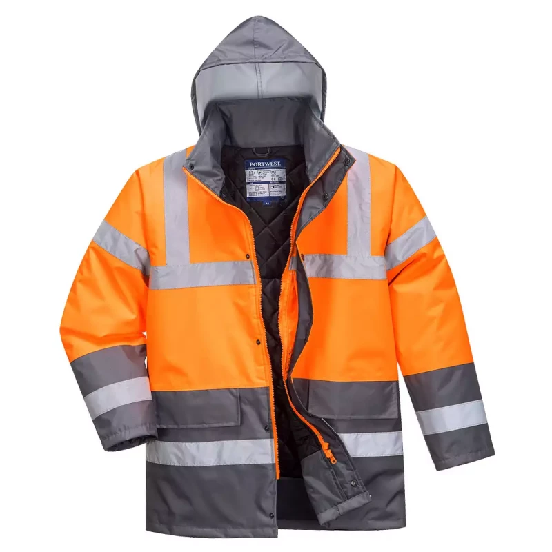 S467 — Двухцветная дорожная куртка Hi-Vis