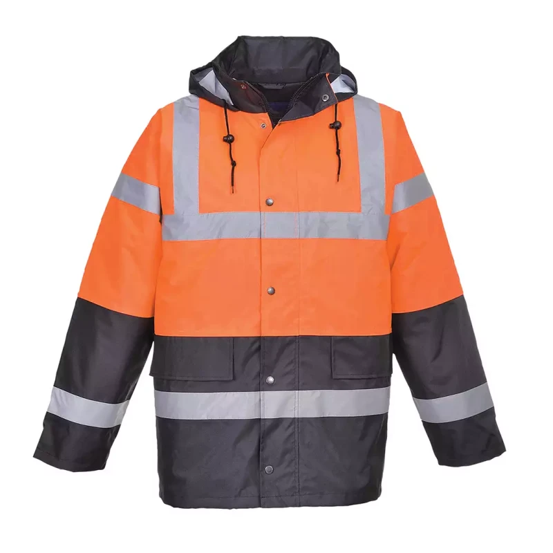 Portwest S467 — Двухцветная дорожная куртка Hi-Vis